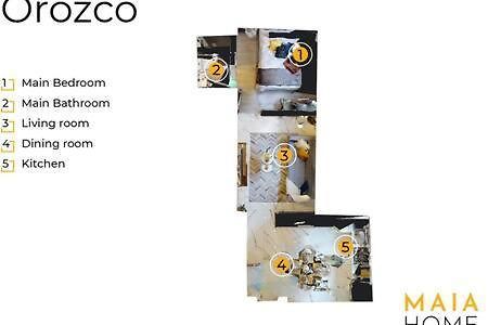 Orozco MaiaHome-POLANCO 1BR close to Antara Cidade do México Exterior foto
